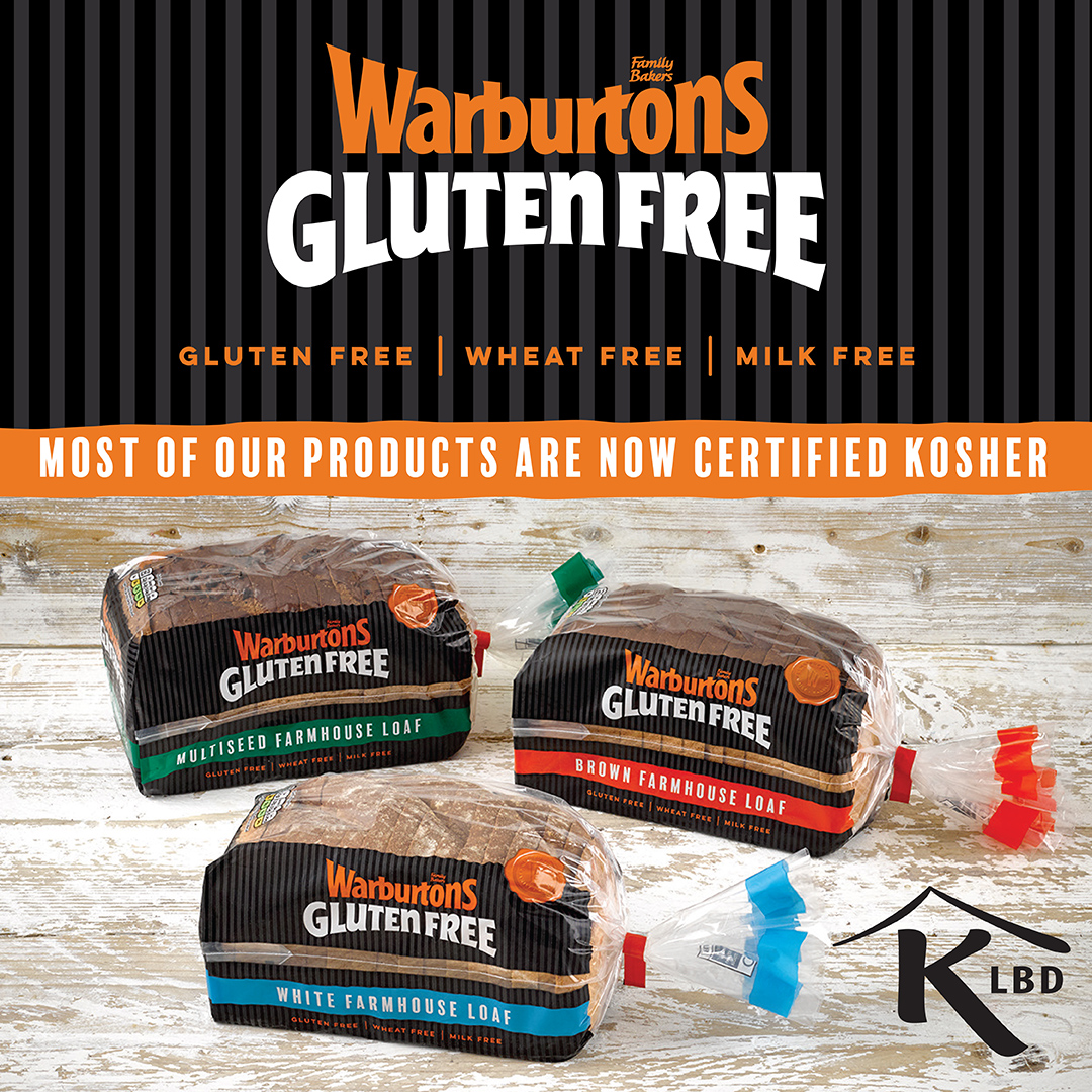 Warburtons Gluten Free | Kosher London Beth Din - KLBD